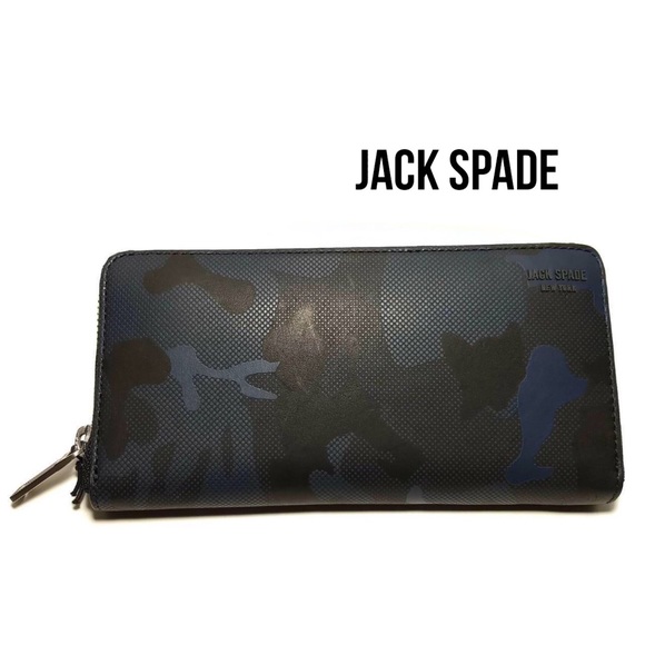 jack spade camo wallet